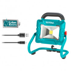 Акумулаторна LED работна лампа TOTAL, 3.6 V, 5000 mAh, 900 lm
