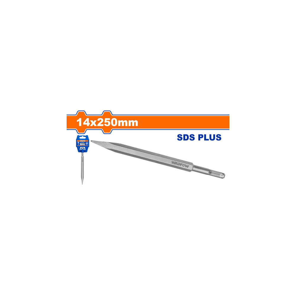 Длето конусно WADFOW, SDS Plus, Ф 14 x 250 мм