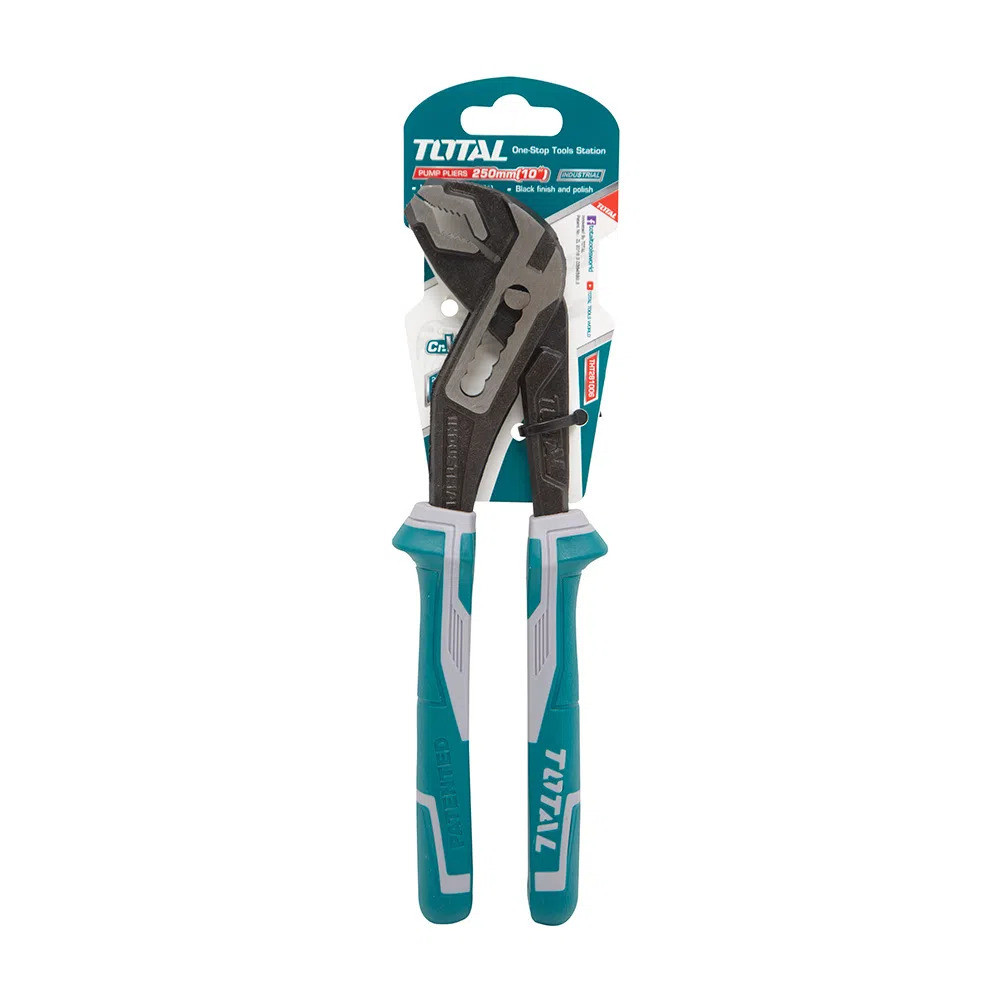 Клещи водопроводни TOTAL, Industrial, 1 1/2", 250 мм TL IND THT281006 Клещи водопроводни TOTAL, Industrial, 1 1/2", 250 мм TL IND THT281006