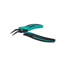 Клещи полуобли силно извити накатени Mini WhirlPower, 150 мм
