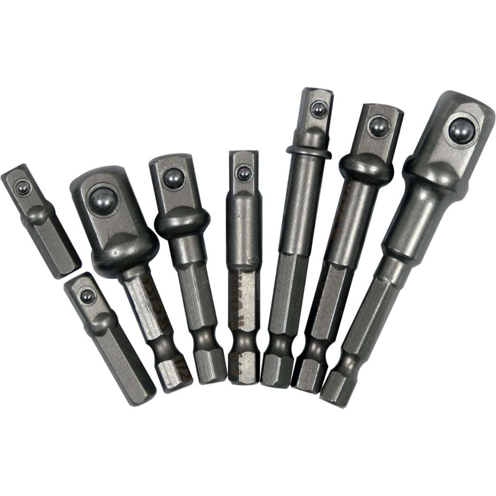 Комплект адаптори 1/4" за вложки, 1/4", 3/8", 1/2", YATO, 8 части Комплект адаптори 1/4" за вложки, 1/4", 3/8", 1/2", YATO, 8 части