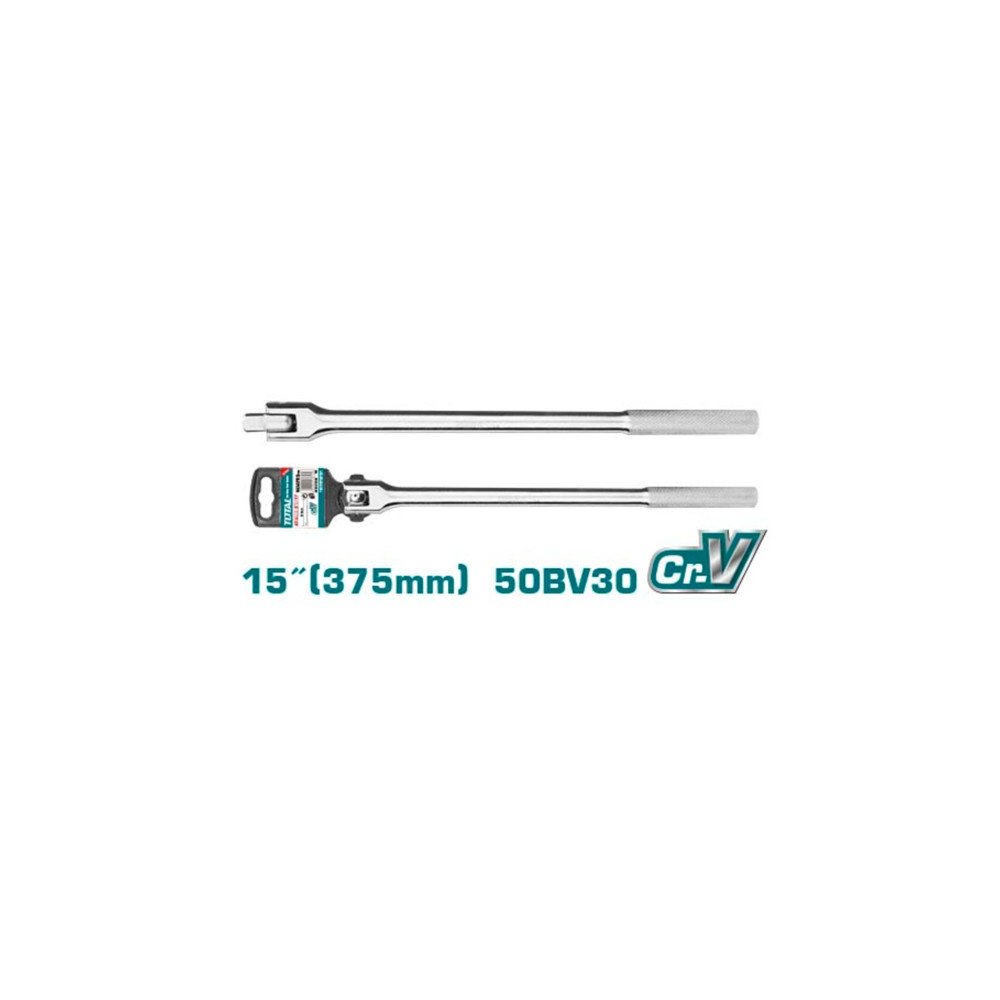 Шарнирна дръжка TOTAL INDUSTRIAL, 1/2", 375 мм Шарнирна дръжка TOTAL INDUSTRIAL, 1/2", 375 мм