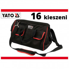 Чанта за инструменти YATO YT 7433, 16 джоба, 40 x 23 x 21 см